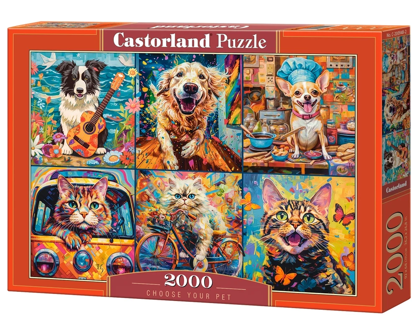 Puzzle 2000 Piezas | Elige tu Mascota 1