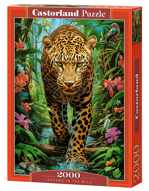 Puzzle 2000 Piezas | Leopardo en la Naturaleza