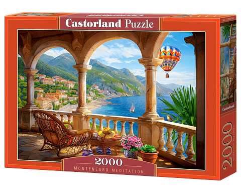 Puzzle 2000 Piezas | Meditación en Montenegro