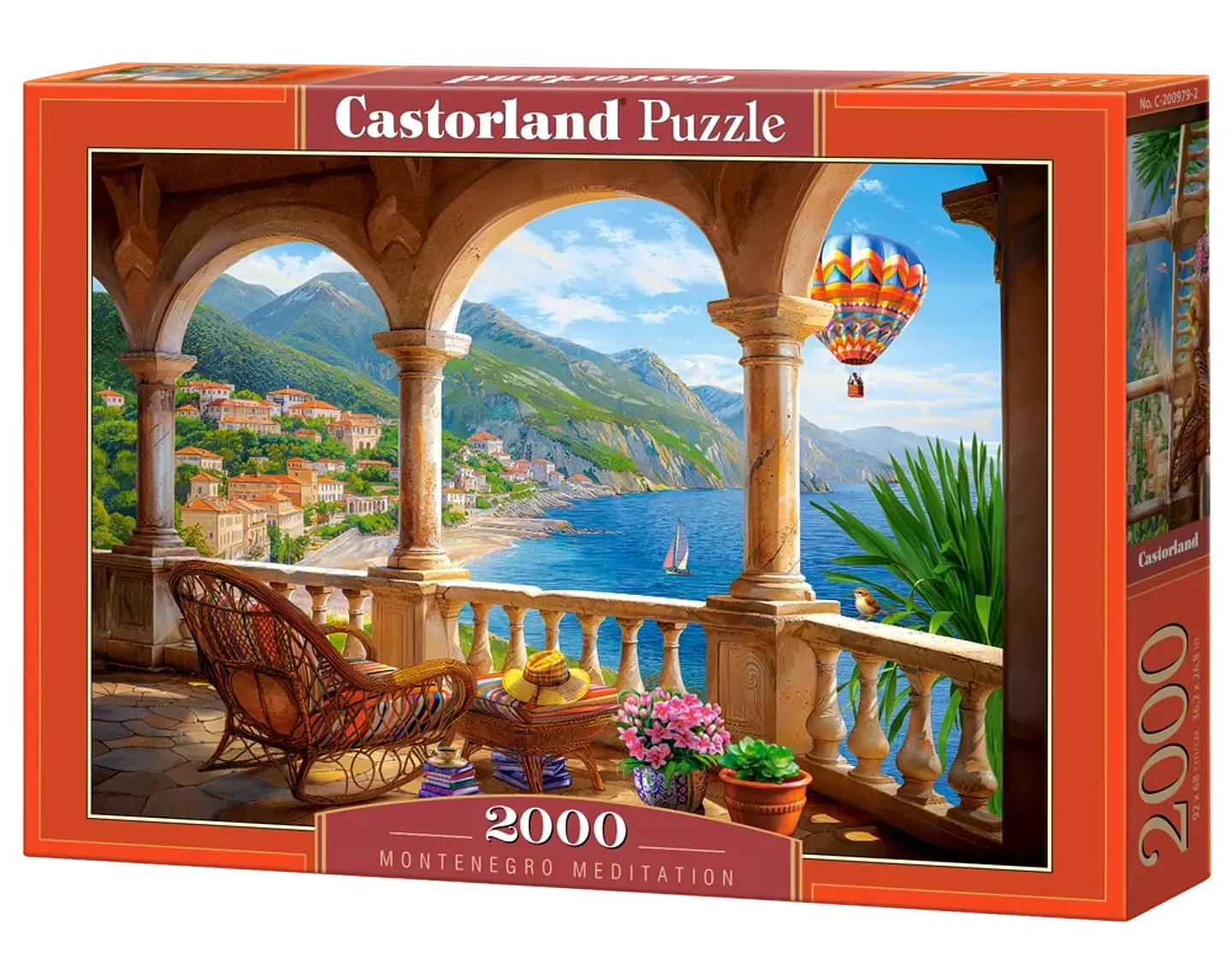 Puzzle 2000 Piezas | Meditación en Montenegro 1