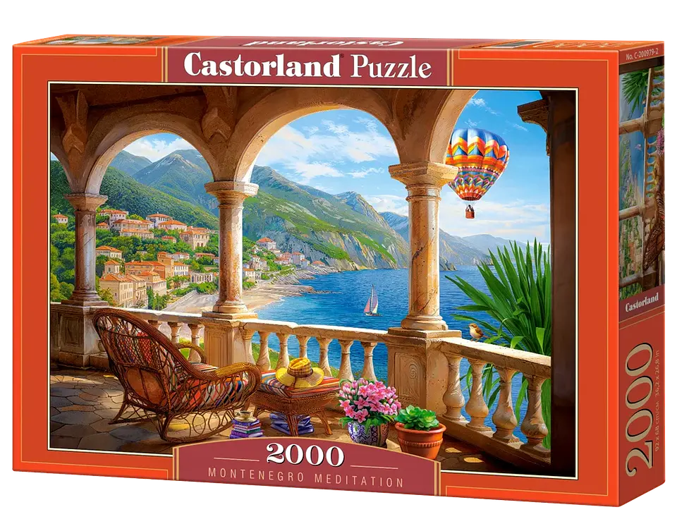 Puzzle 2000 Piezas | Meditación en Montenegro 1