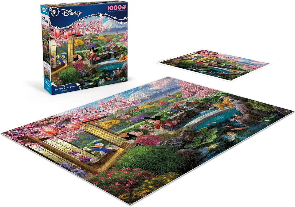 Puzzle 1000 Piezas | Disney Mickey y Minnie en Japón 3