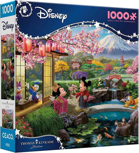 Puzzle 1000 Piezas | Disney Mickey y Minnie en Japón