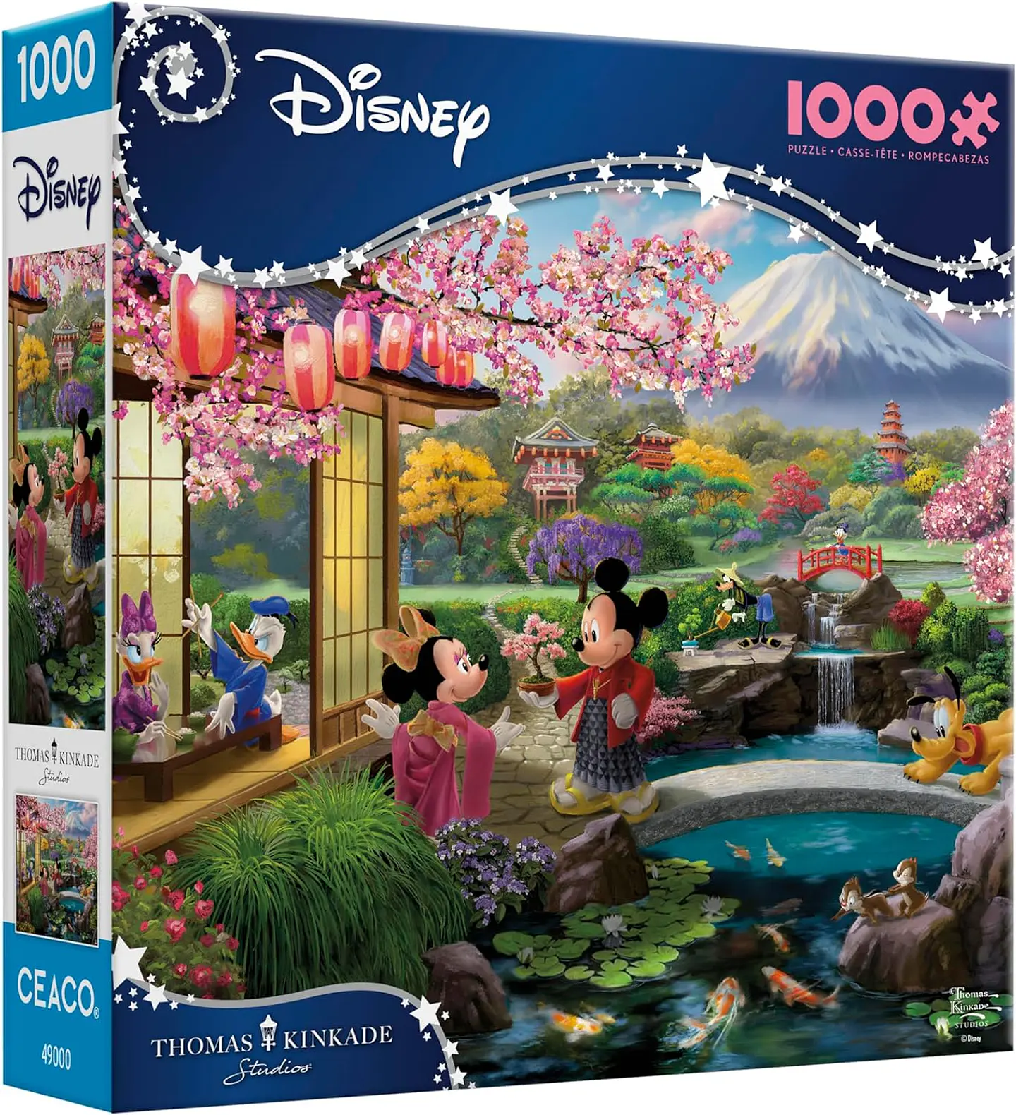 Puzzle 1000 Piezas | Disney Mickey y Minnie en Japón 1