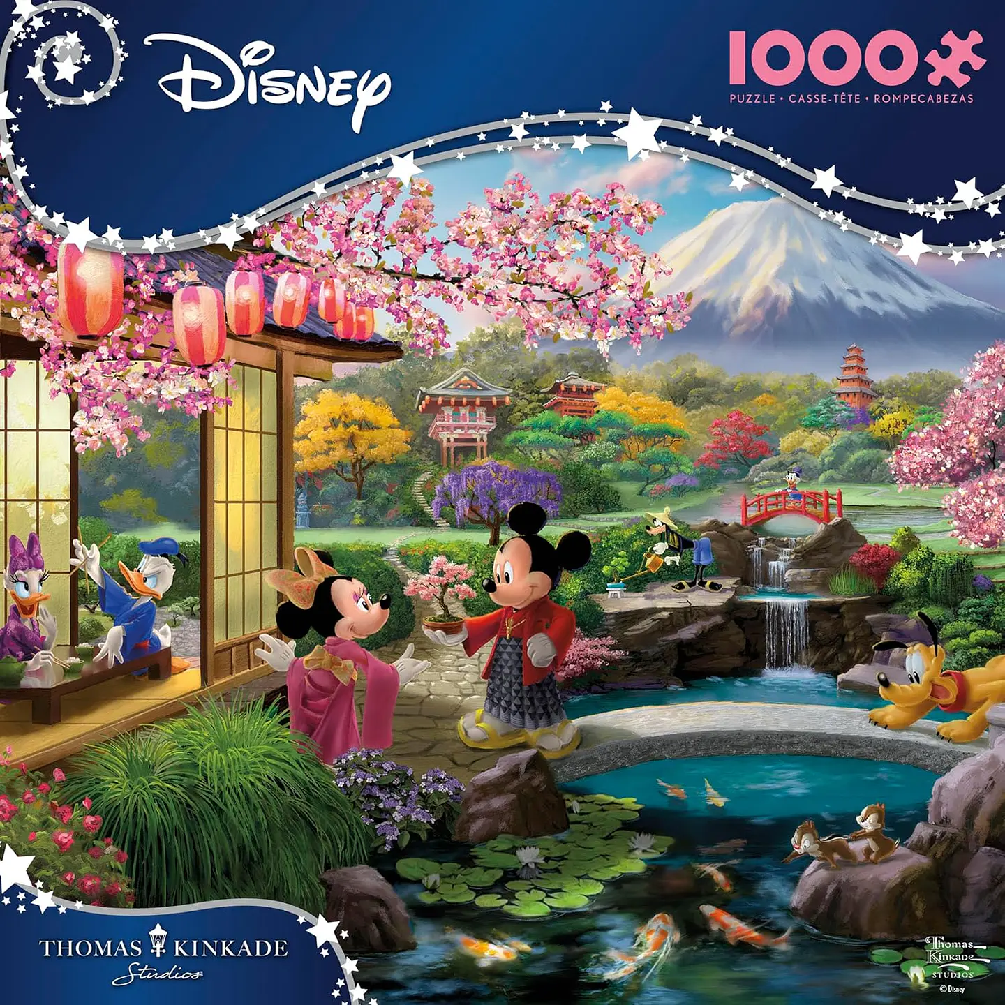 Puzzle 1000 Piezas | Disney Mickey y Minnie en Japón 4