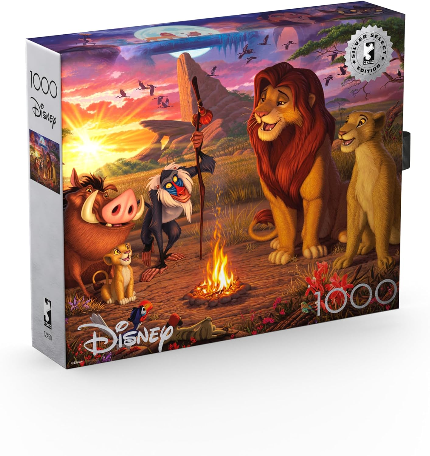 Puzzle 1000 Piezas | Disney El Rey León Silver Select 1