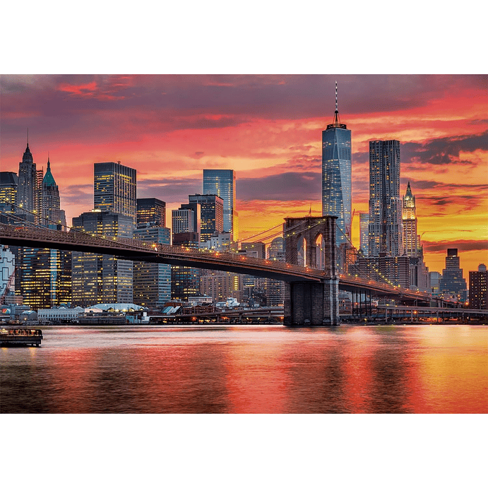 Puzzle 1500 Piezas | East River al Atardecer 2