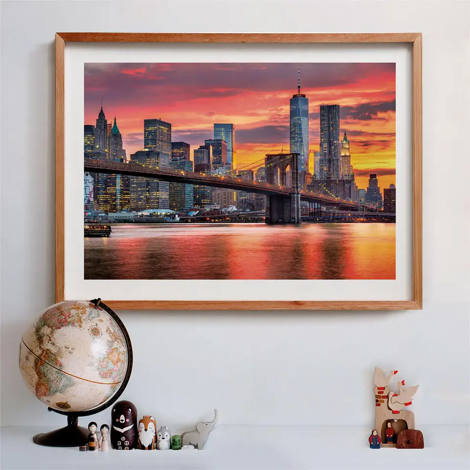 Puzzle 1500 Piezas | East River al Atardecer 3