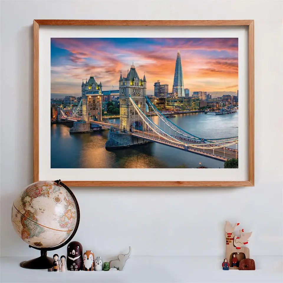 Puzzle 1500 Piezas | Londres al Atardecer 3