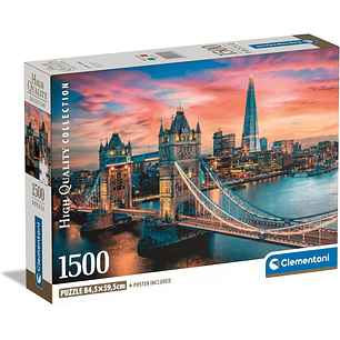 Puzzle 1500 Piezas | Londres al Atardecer