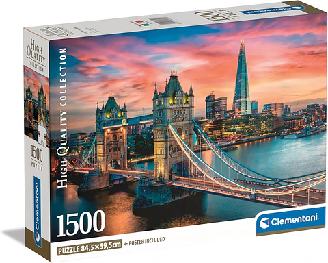 Puzzle 1500 Piezas | Londres al Atardecer