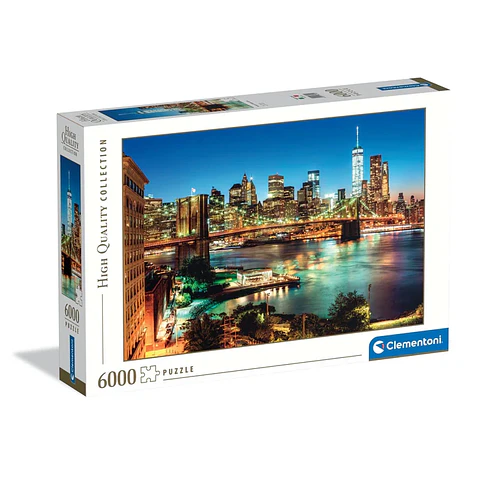 Puzzle 6000 Piezas | Luces en el Puente Brooklyn