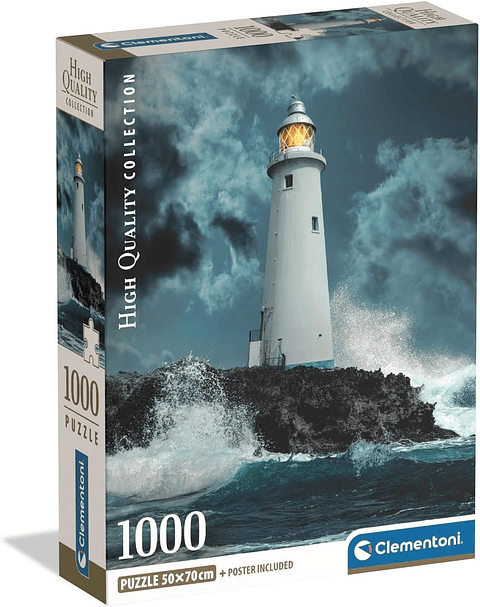 Puzzle 1000 Piezas | Faro en la Tormenta