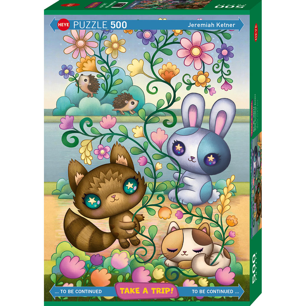 Puzzle 500 Piezas | Take a trip! (Jeremiah Ketner) 1