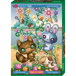 Puzzle 500 Piezas | Take a trip! (Jeremiah Ketner)