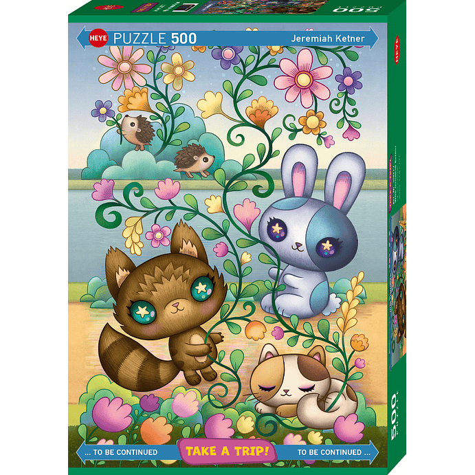 Puzzle 500 Piezas | Take a trip! (Jeremiah Ketner) 1