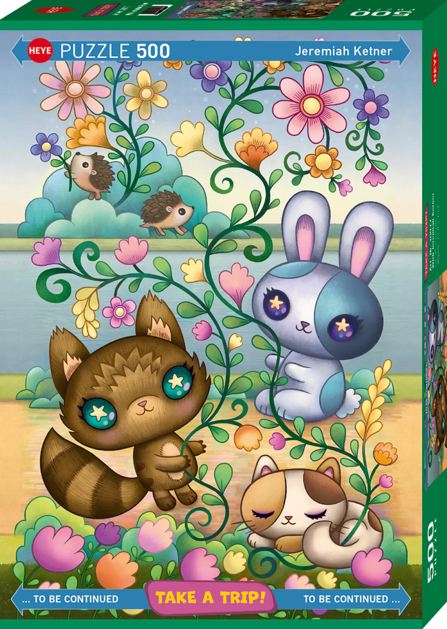 Puzzle 500 Piezas | Take a trip! (Jeremiah Ketner) 1