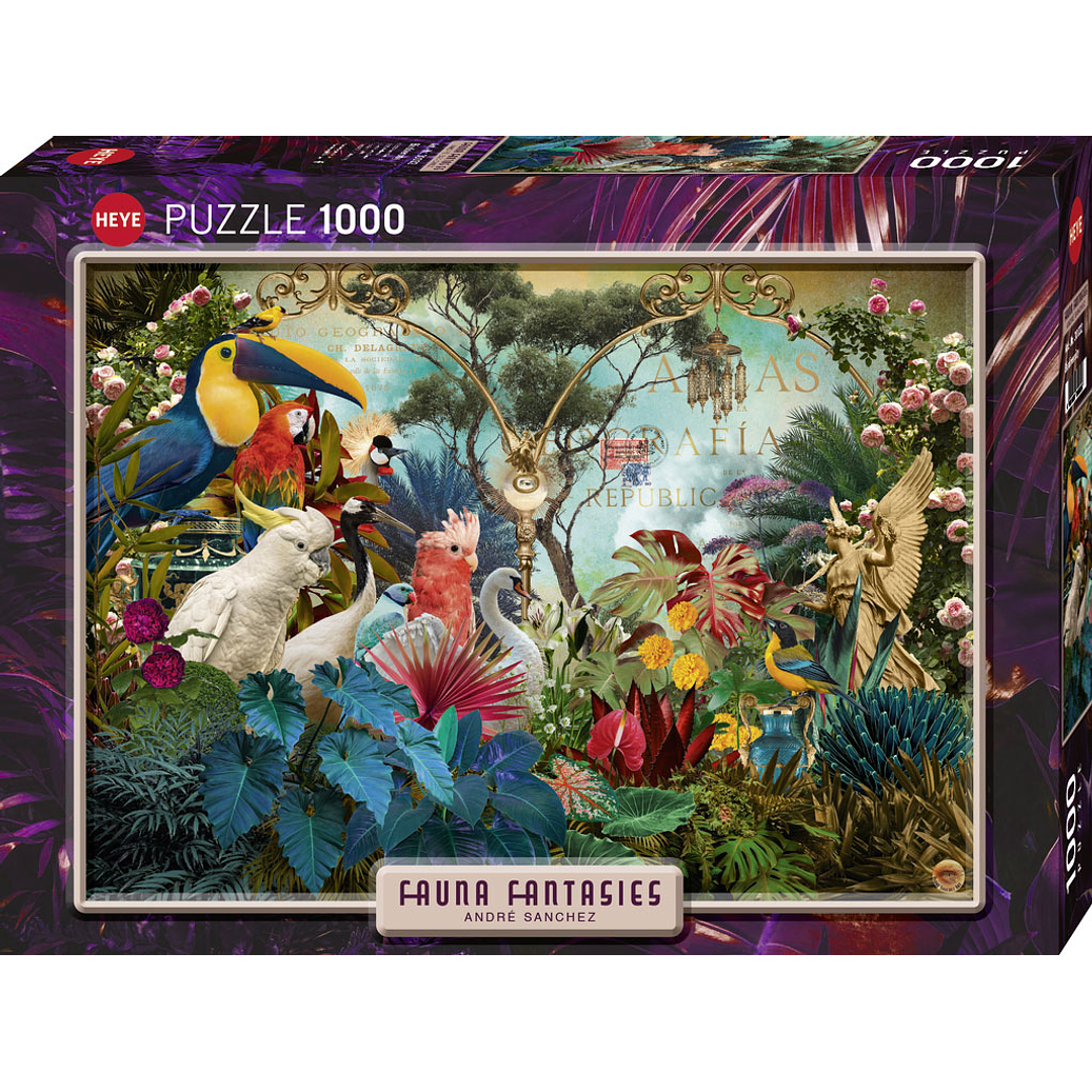 Puzzle 1000 Piezas | Fauna Fantasies Birdiversity 1