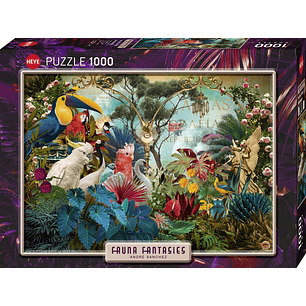 Puzzle 1000 Piezas | Fauna Fantasies Birdiversity