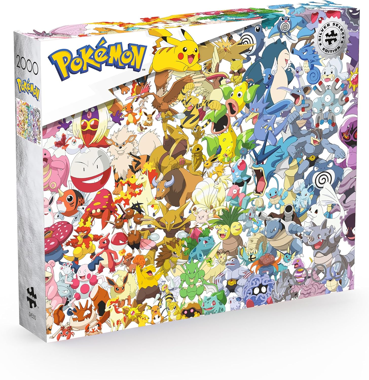 Puzzle 2000 piezas | Pokémon Generación Kanto Silver Select 1