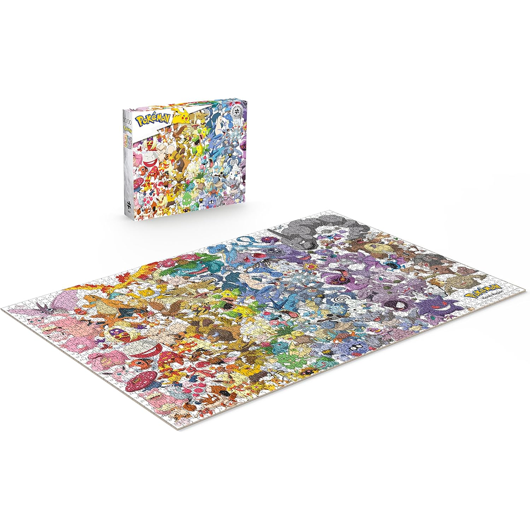 Puzzle 2000 piezas | Pokémon Generación Kanto Silver Select 3