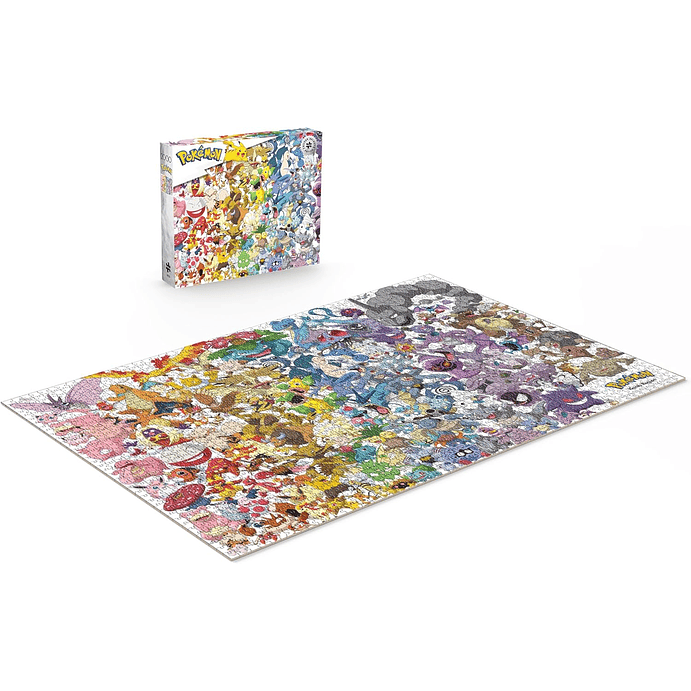 Puzzle 2000 piezas | Pokémon Generación Kanto Silver Select 3