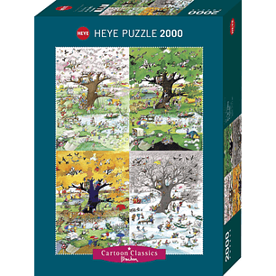 Puzzle 2000 Piezas | 4 Seasons