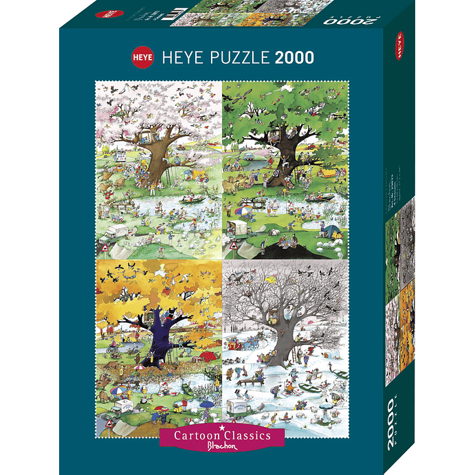 Puzzle 2000 Piezas | 4 Seasons 1
