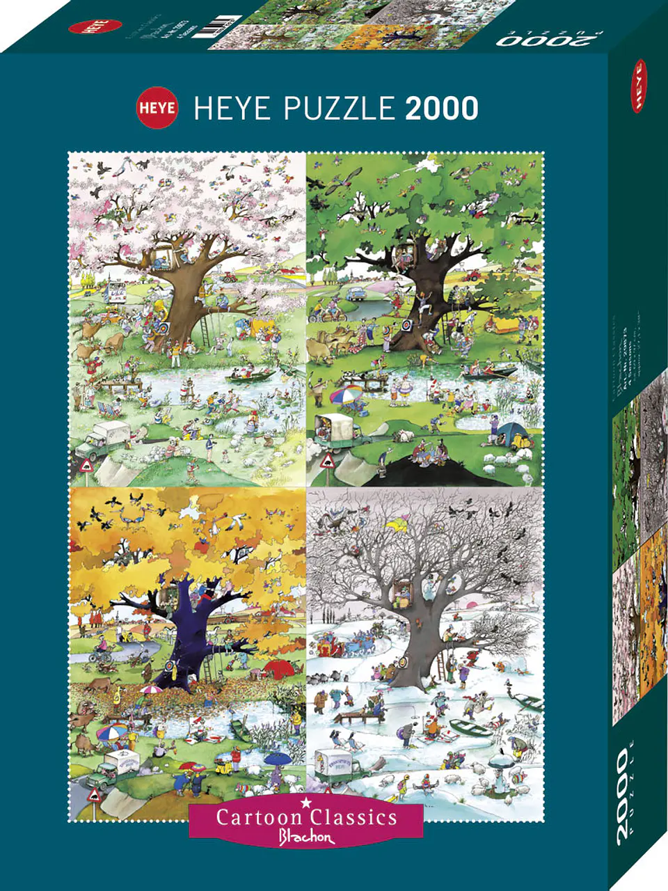 Puzzle 2000 Piezas | 4 Seasons 1