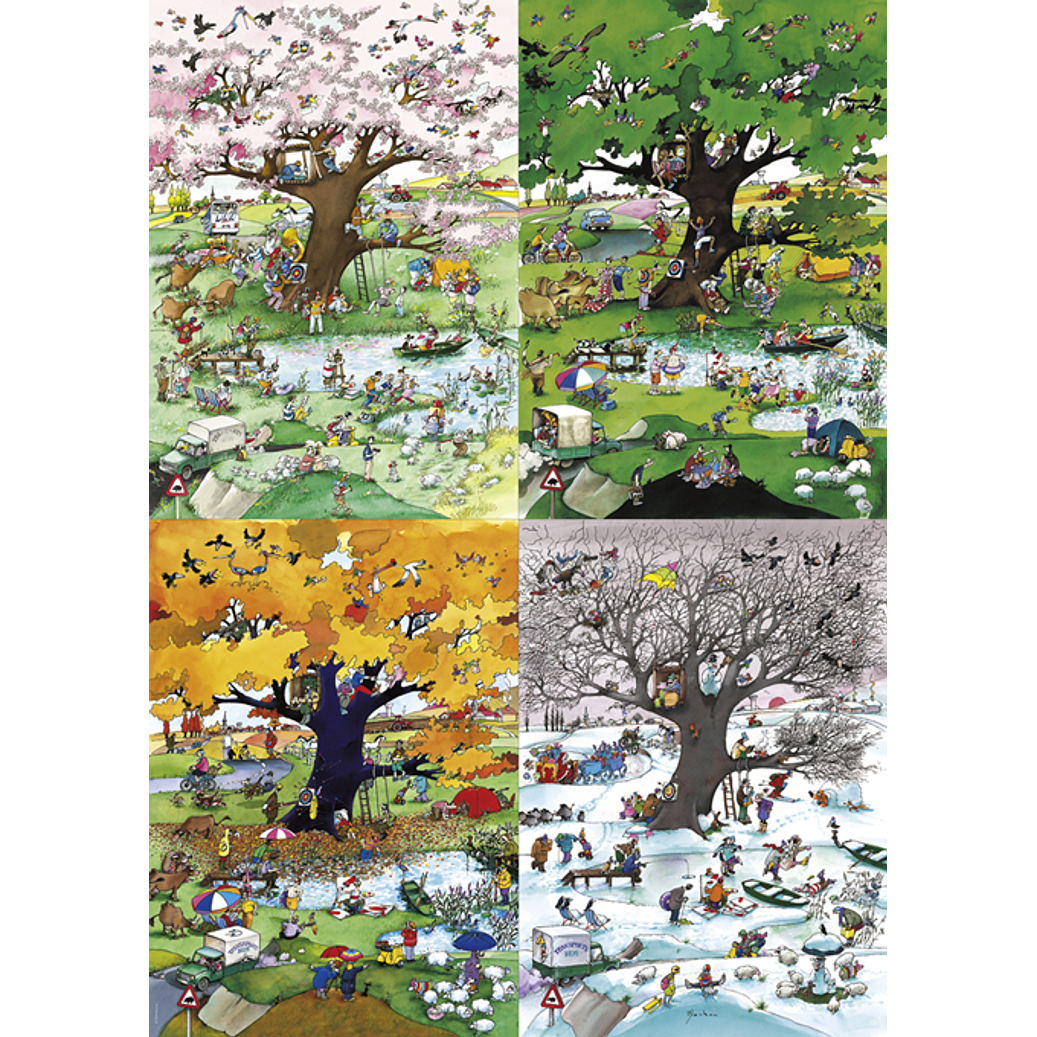 Puzzle 2000 Piezas | 4 Seasons 2