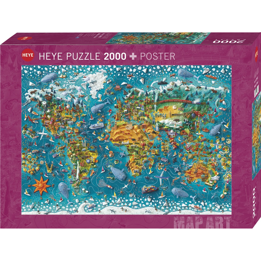 Puzzle 2000 Piezas | Miniature World 1