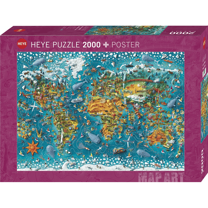 Puzzle 2000 Piezas | Miniature World 1