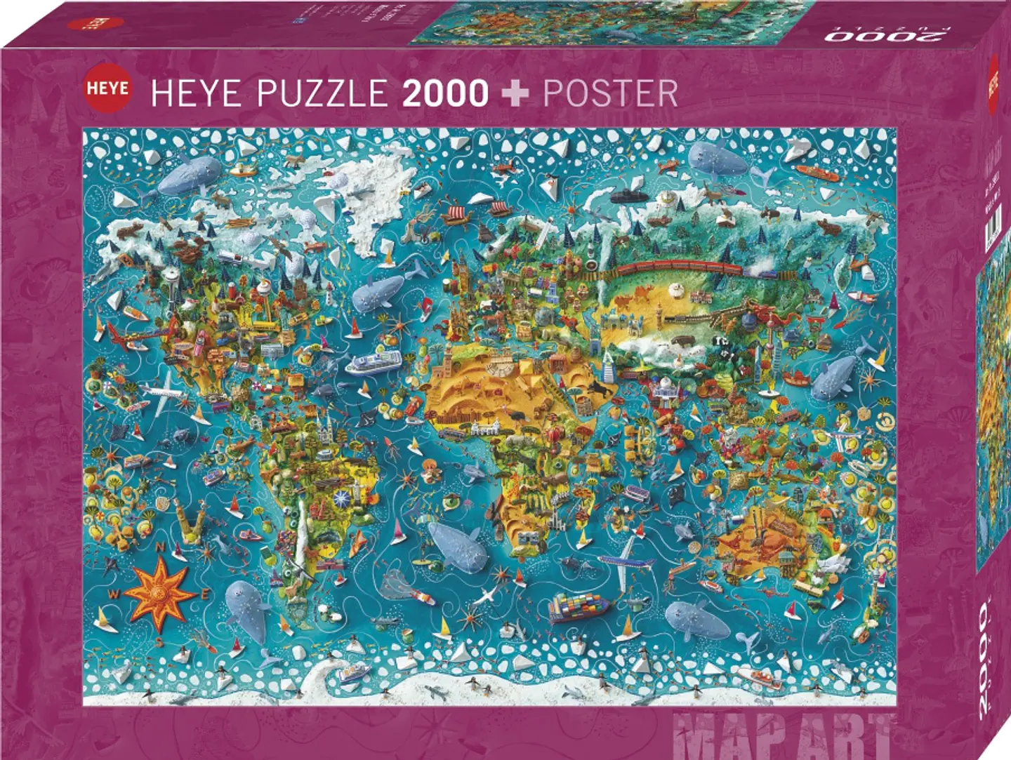 Puzzle 2000 Piezas | Miniature World 1