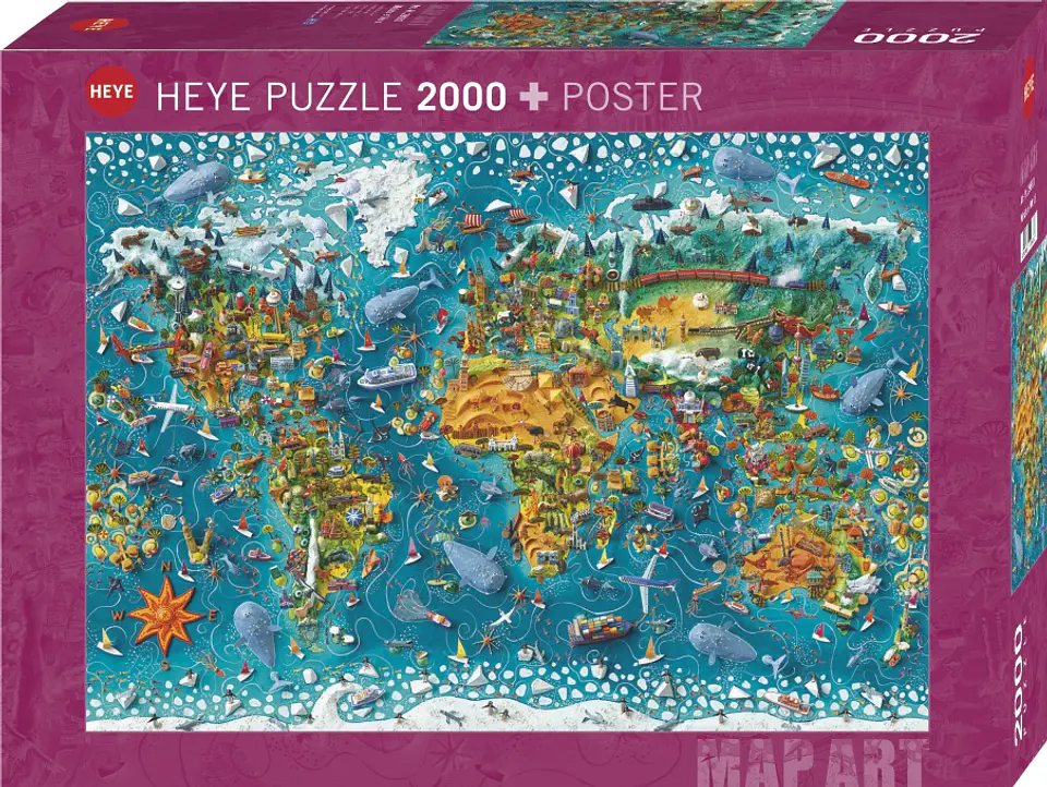 Puzzle 2000 Piezas | Miniature World 1
