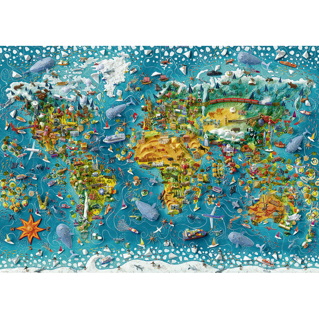 Puzzle 2000 Piezas | Miniature World 2