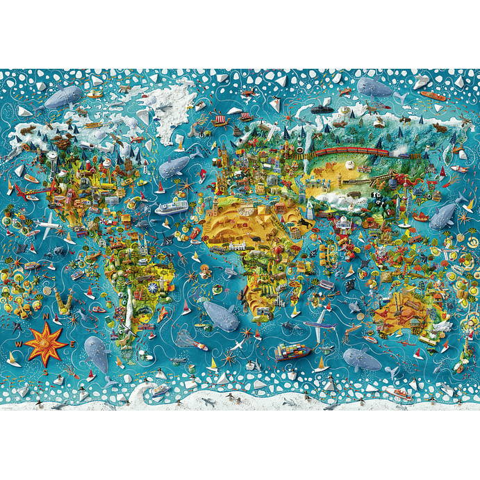 Puzzle 2000 Piezas | Miniature World 2