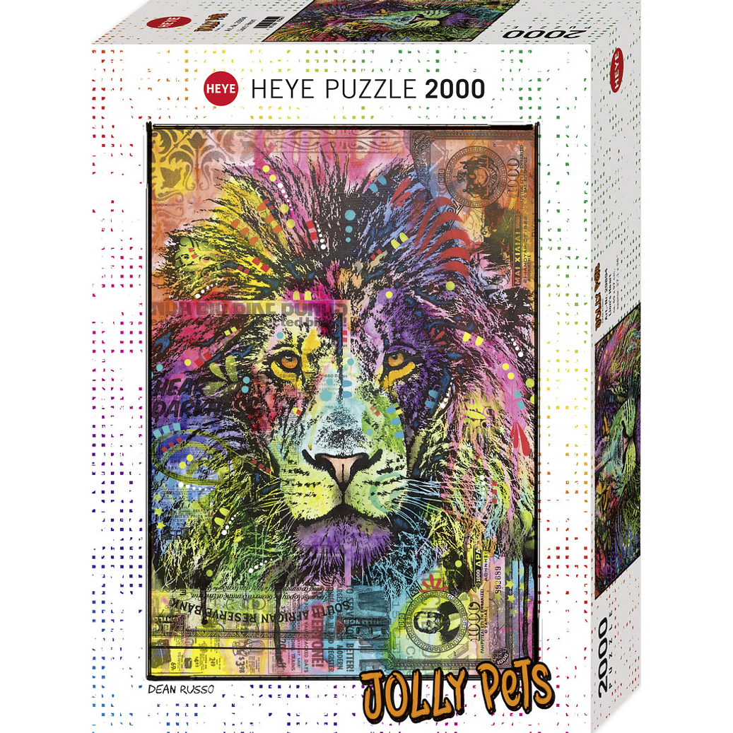 Puzzle 2000 Piezas | Lion's Heart 1
