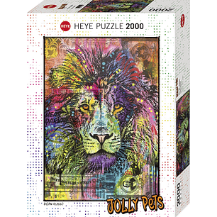 Puzzle 2000 Piezas | Lion's Heart