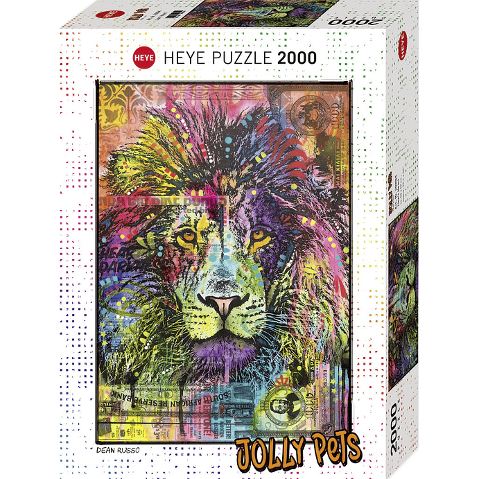 Puzzle 2000 Piezas | Lion's Heart 1