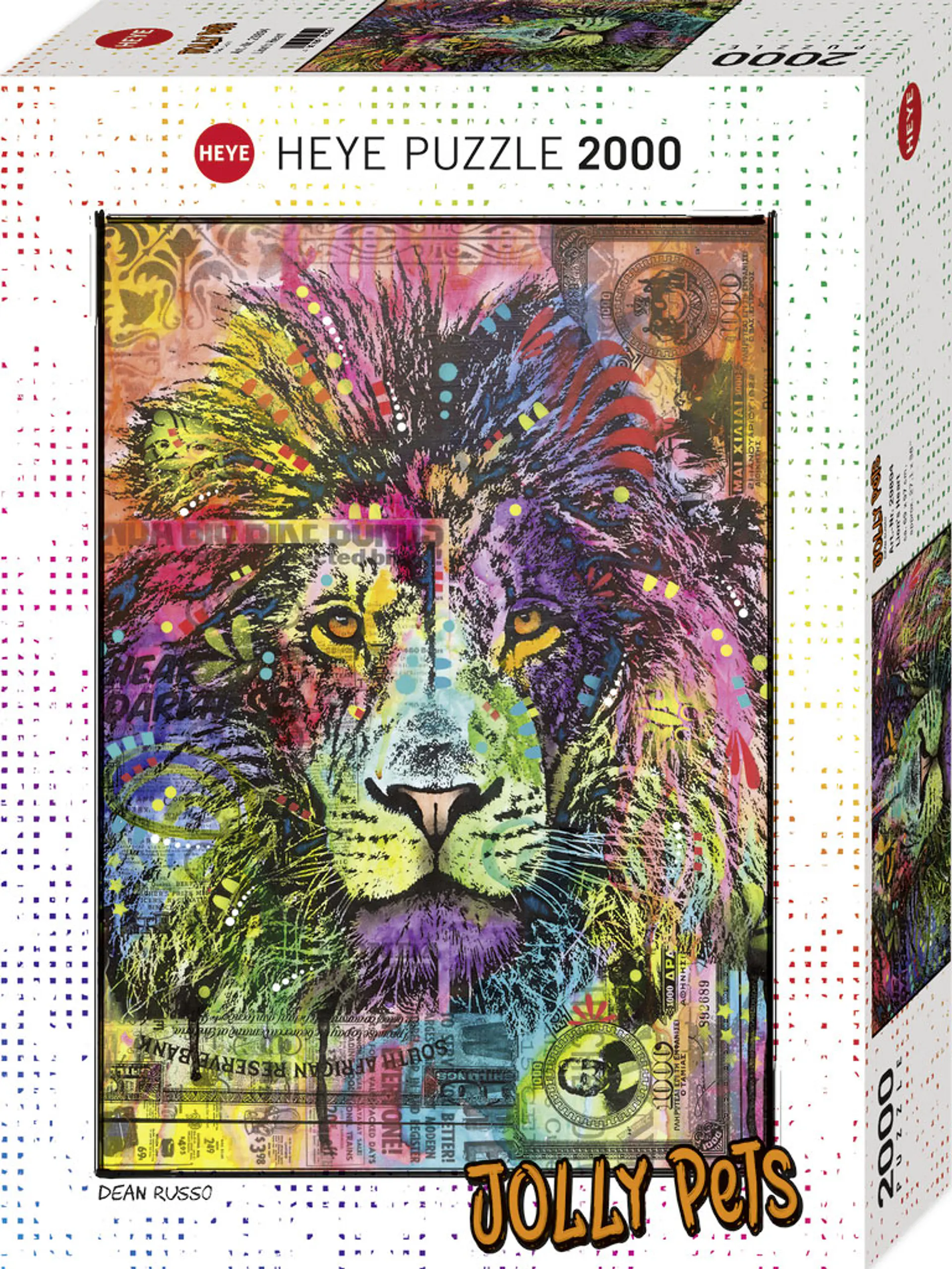 Puzzle 2000 Piezas | Lion's Heart 1