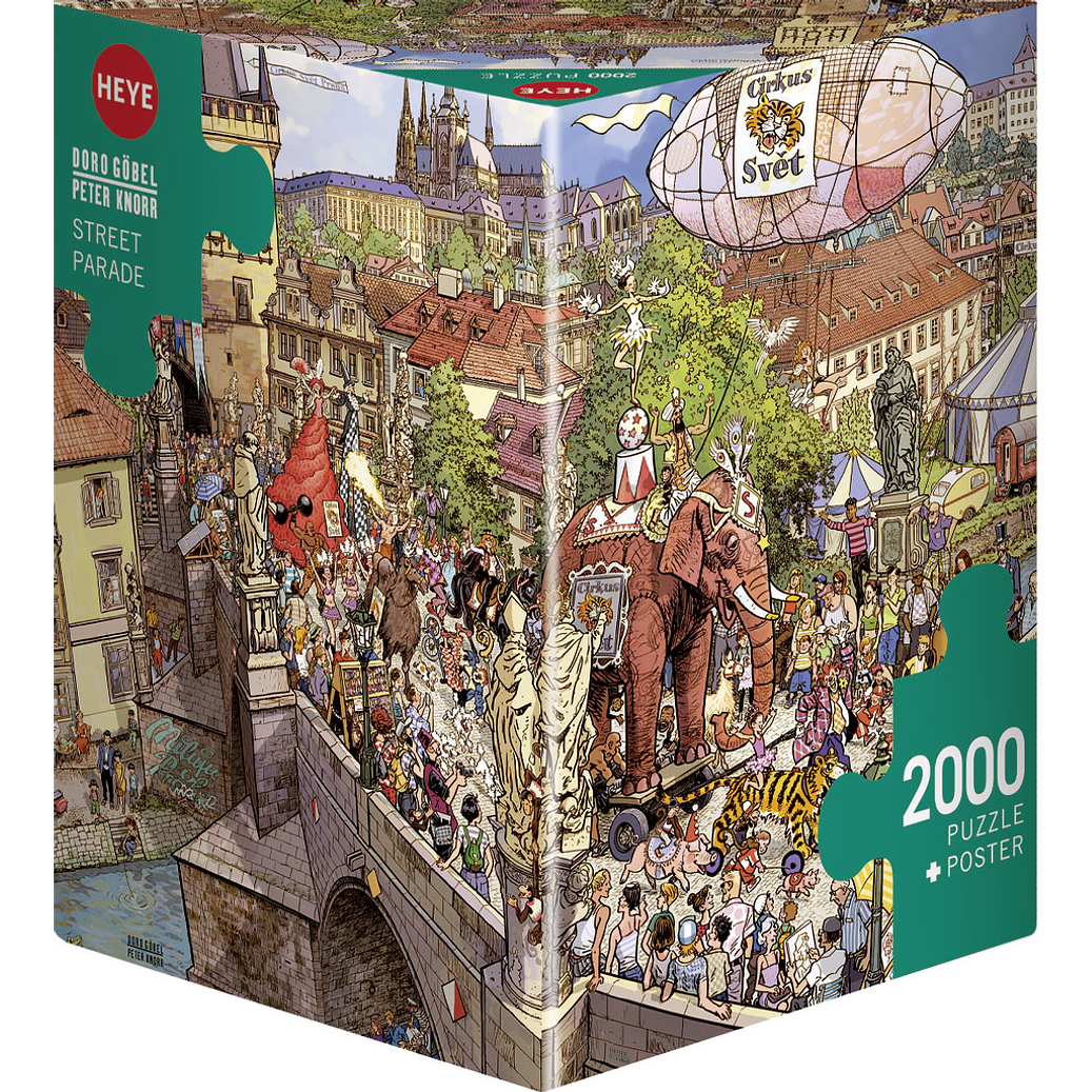 Puzzle 2000 Piezas | Street Parade 1