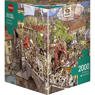 Puzzle 2000 Piezas | Street Parade