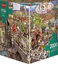 Puzzle 2000 Piezas | Street Parade - Miniatura 1