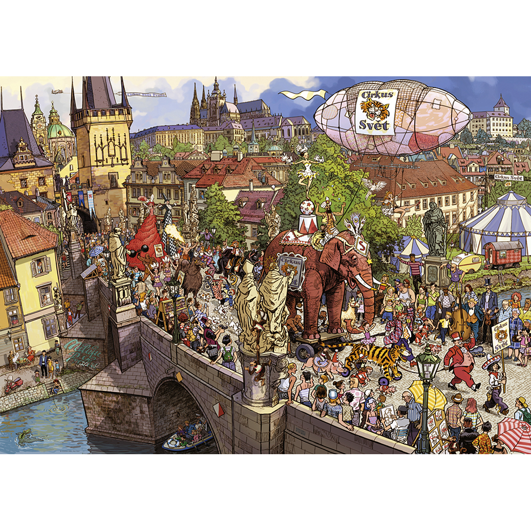 Puzzle 2000 Piezas | Street Parade 2