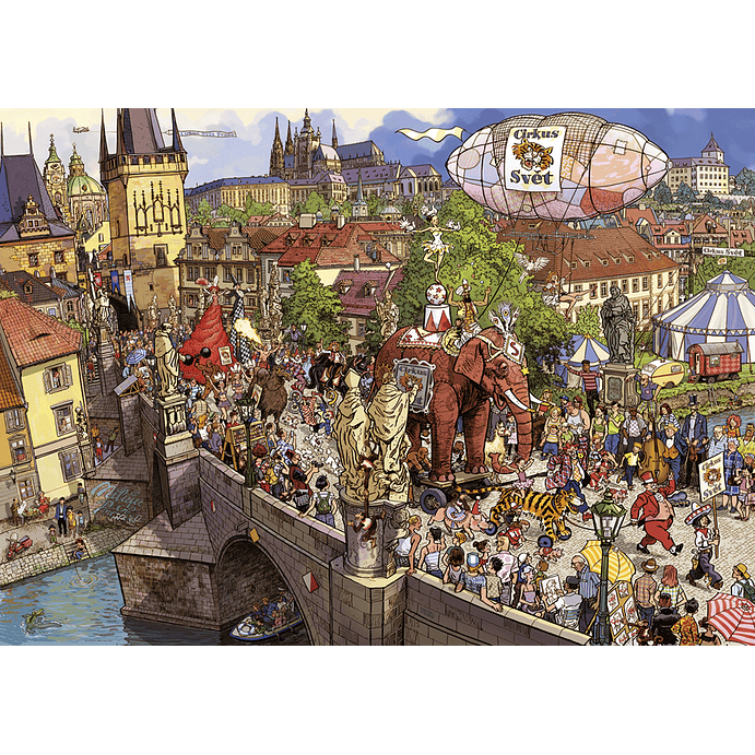 Puzzle 2000 Piezas | Street Parade 2