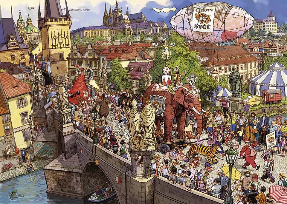 Puzzle 2000 Piezas | Street Parade 2