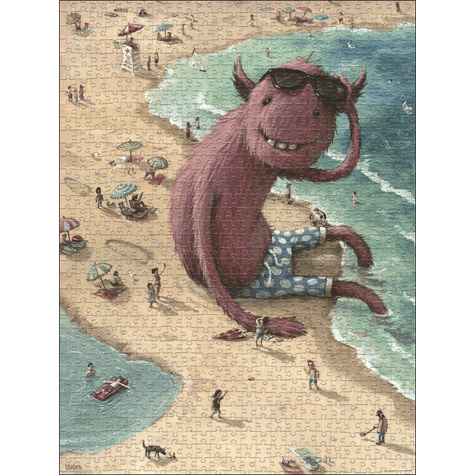 Puzzle 1500 Piezas | Zozoville Chico en la Playa 2