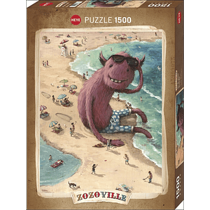 Puzzle 1500 Piezas | Zozoville Chico en la Playa