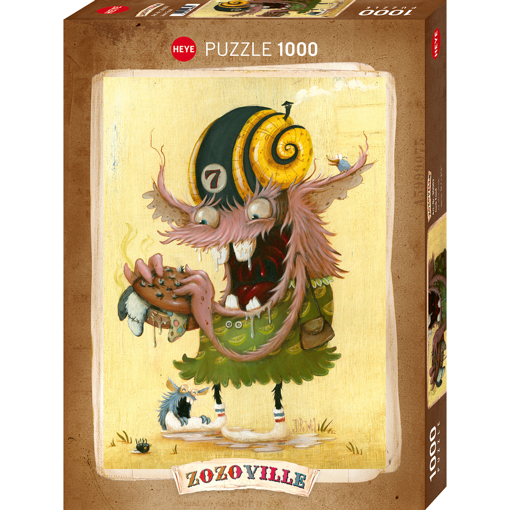Puzzle 1000 Piezas | Zozoville Comida Chatarra 1