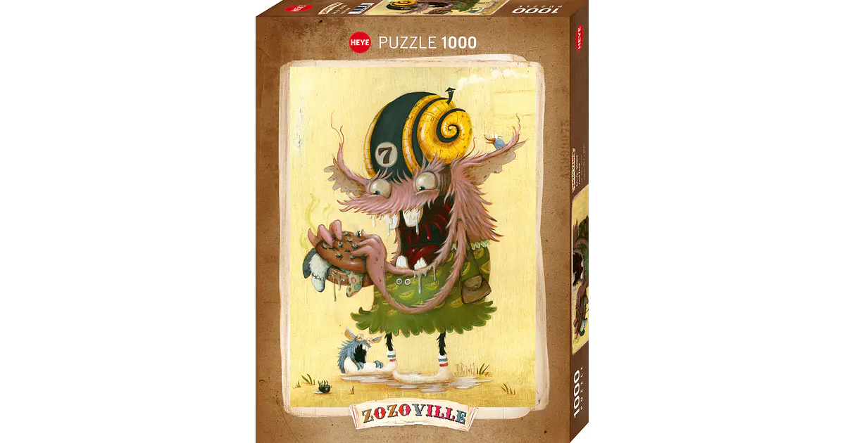 Puzzle 1000 Piezas | Zozoville Comida Chatarra